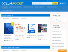 Tablet Screenshot of dollarpocket.com